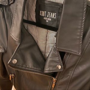 Brand New! Faux Leather Jacket